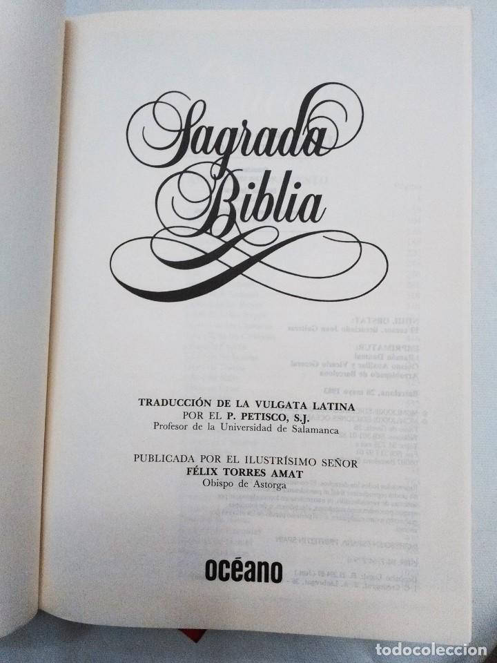 Libros de segunda mano: SAGRADA BIBLIA EDICIONES OC&Eacute;ANO - Foto 6