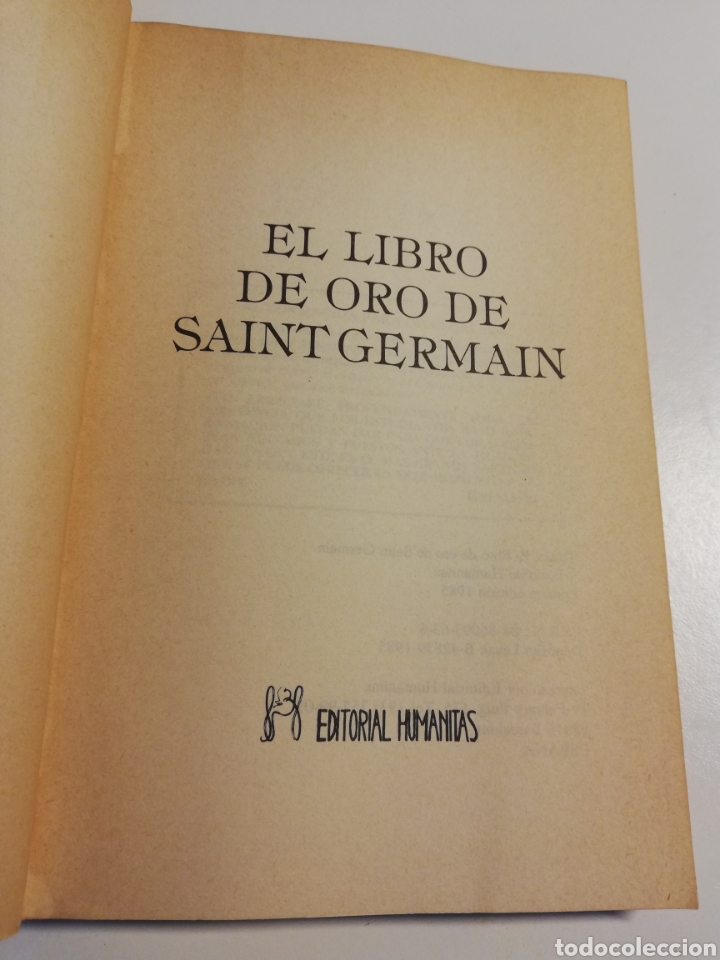 Libros de segunda mano: EL LIBRO DE ORO DE SAINT GERMAIN - Foto 2