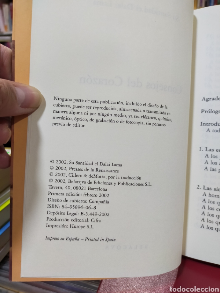 Libros de segunda mano: CONSEJOS DEL CORAZ&Oacute;N - DALAI LAMA - Foto 8
