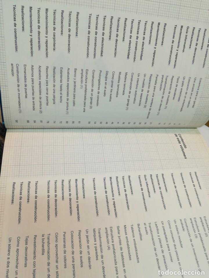 Libros de segunda mano: VV.AA Pr&aacute;ctico. Ideas y soluciones de bricolaje 9 tomos SA6618 - Foto 5
