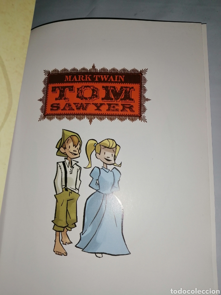 Libros de segunda mano: Las aventuras de Tom Sawyer de Mark Twain (C&Oacute;MIC) - Foto 4