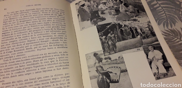 Libros de segunda mano: &Aacute;FRICA EN BLANCO Y NEGRO, CARLOS SENT&Iacute;S, - Foto 5
