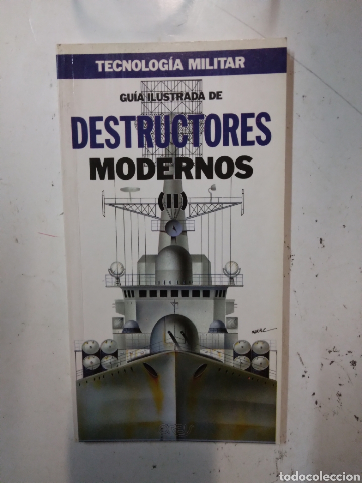 Libros de segunda mano: Tecnolog&iacute;a Militar, Destructores modernos,Orbis - Foto 1