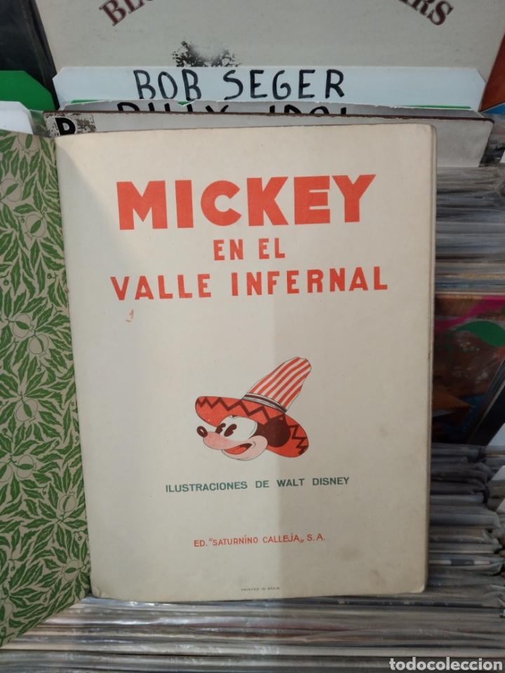 Libros de segunda mano: Mickey en el valle infernal edicion Saturnino Calleja - Foto 2