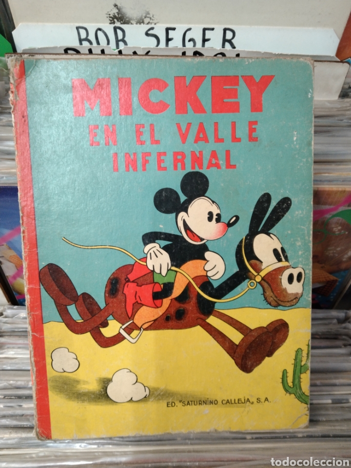Libros de segunda mano: Mickey en el valle infernal edicion Saturnino Calleja - Foto 1
