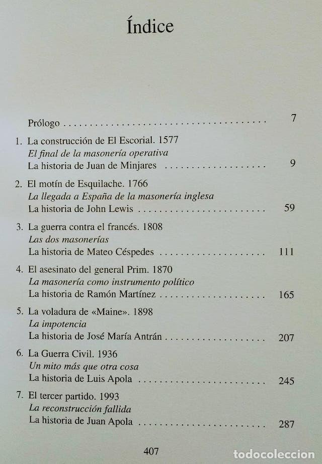 Libros de segunda mano: HISTORIAS DE MASONES. - Foto 3