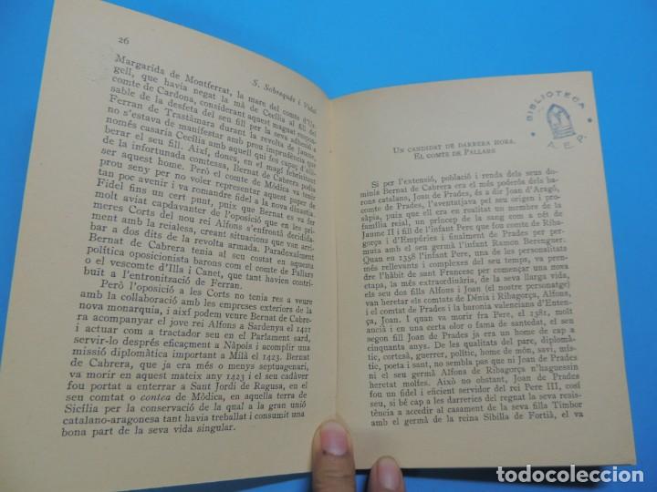 Libros de segunda mano: ALTRES BARONS DE CATALUNYA I EL COMPROM&Iacute;S DE CASP.- S. SOBREQUES I VIDAL - Foto 5