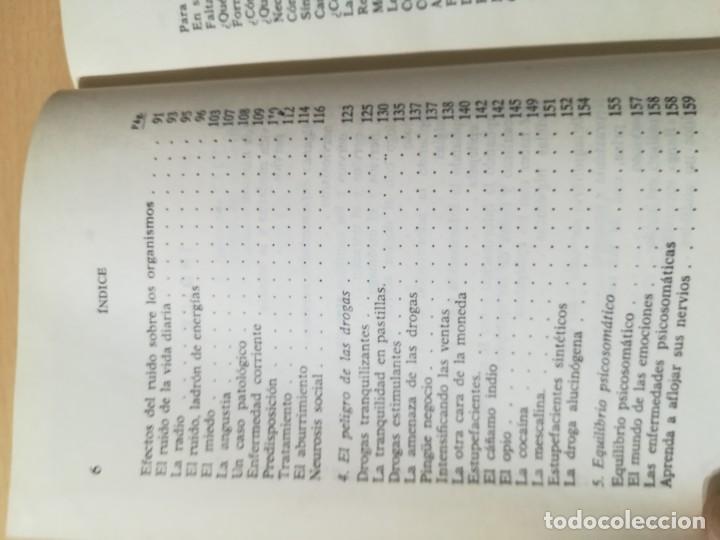 Libros de segunda mano: COMO DOMINAR LOS NERVIOS, RELAJARSE Y DORMIR BIEN / CEDEL / / AL23 - Foto 8