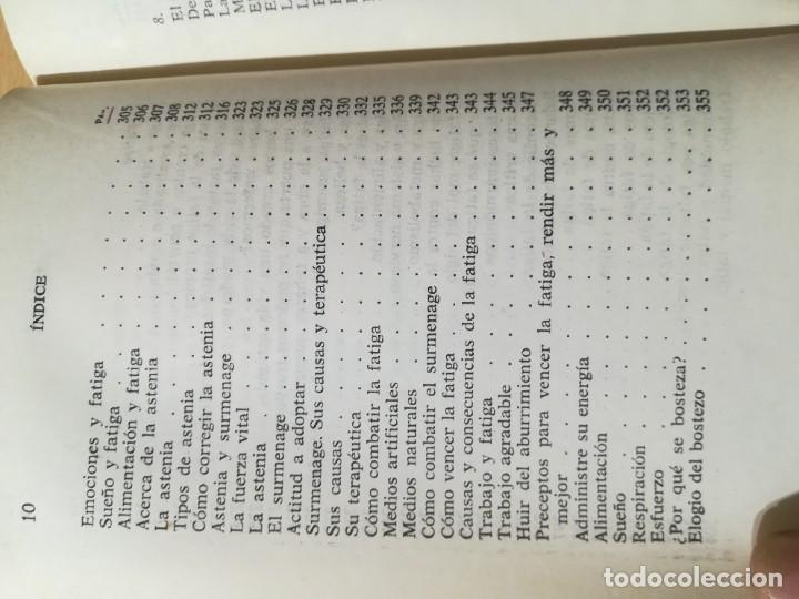 Libros de segunda mano: COMO DOMINAR LOS NERVIOS, RELAJARSE Y DORMIR BIEN / CEDEL / / AL23 - Foto 12