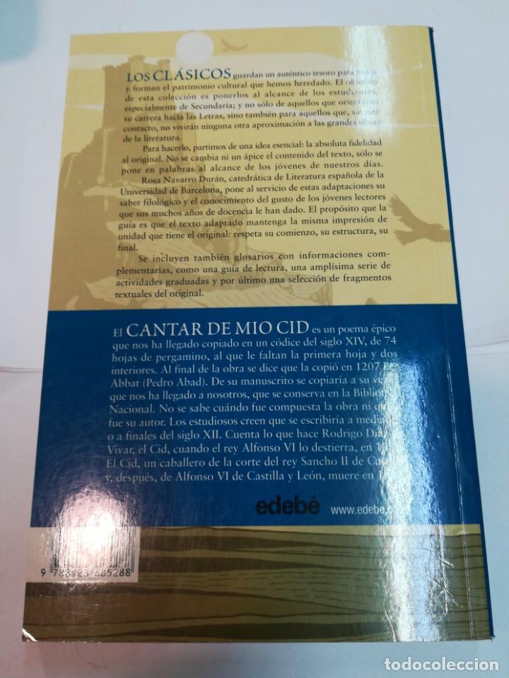 Libros de segunda mano: Cantar de Mio Cid. Cl&aacute;sicos para estudiantes SA6675 - Foto 2