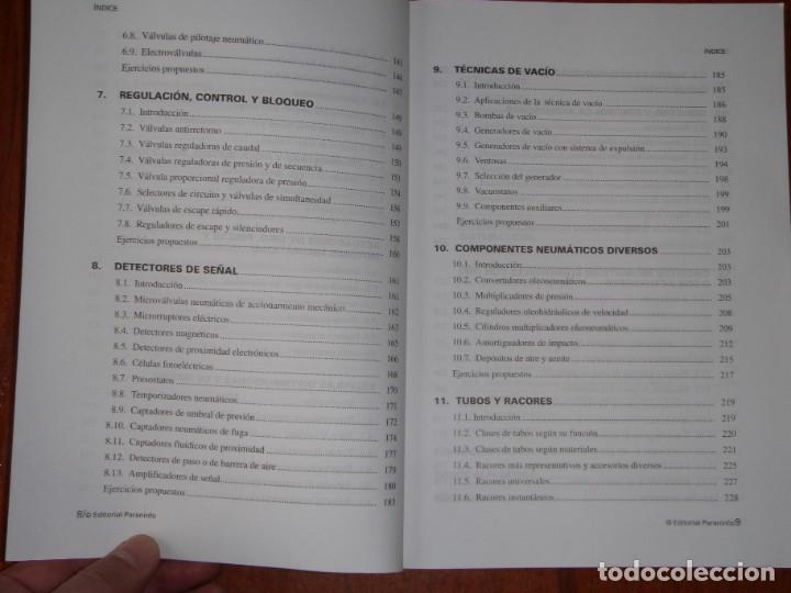 Libros de segunda mano: LIBRO NEUMATICA PARANINFO A SERRANO NICOLAS - Foto 4