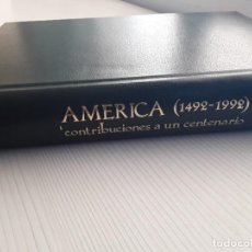 Libros de segunda mano: AMÉRICA (1492-1992) CONTRIBUCIONES A UN CENTENARIO. JOSÉ JOAQUÍN ALEMANY.