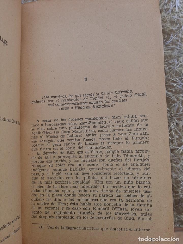 Libros de segunda mano: KIM DE LA INDIA. RUDYARD KIPLING - Foto 2