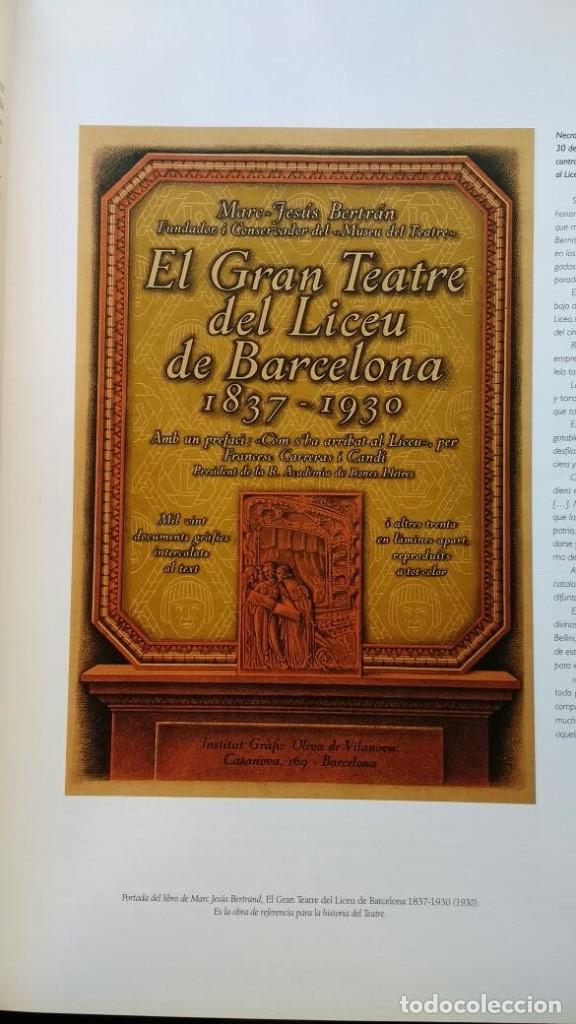 Libros de segunda mano: LICEU. UN ESPACIO PARA EL ARTE - EN CASTELLANO - Foto 3