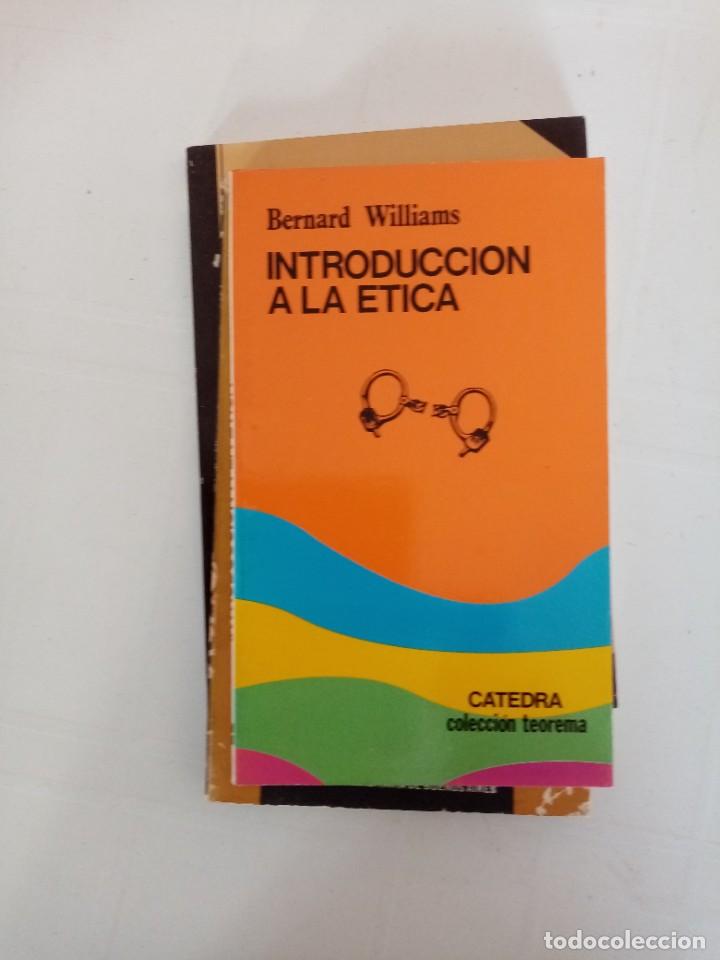 Libros de segunda mano: Introducci&oacute;n a la &eacute;tica de Bernard Williams Ed. Catedra - Foto 1