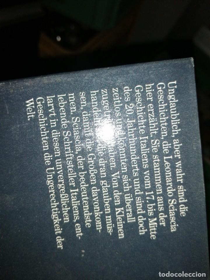Libros de segunda mano: Libro Leonardo Sciascia Das Hexengericht Benziger - Foto 4