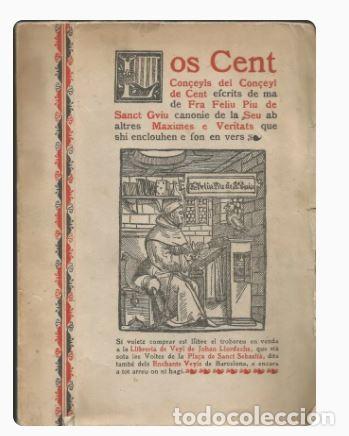 Libros de segunda mano: LOS CENT CON&Ccedil;EYLS DEL CON&Ccedil;EYL DE CENT - Foto 1