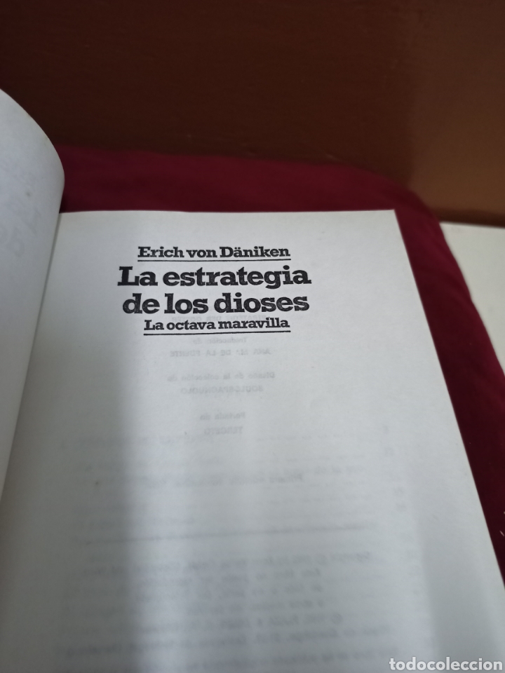 Libros de segunda mano: Libro.La estrategia de los dioses. - Foto 2