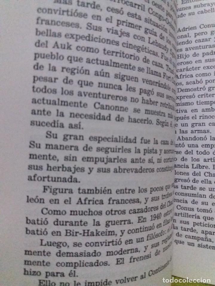 Libros de segunda mano: GRANDES CACER&Iacute;AS en &Aacute;frica Central - Foto 8