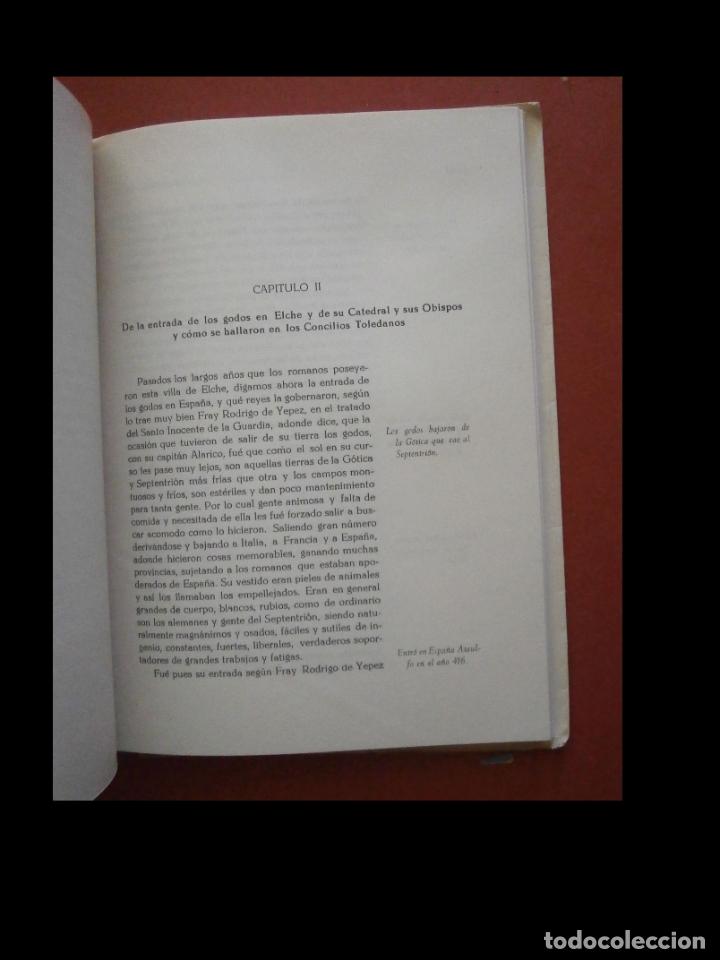 Libros de segunda mano: Excelencias de la villa de Elche. Cristobal Sanz - Foto 2