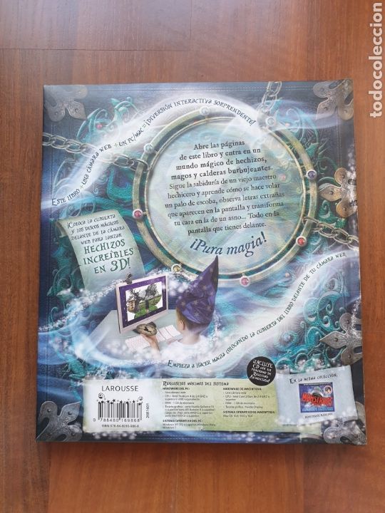 Libros de segunda mano: El libro de los hechizos. Larousse. Con CD de realidad aumentada - Foto 6