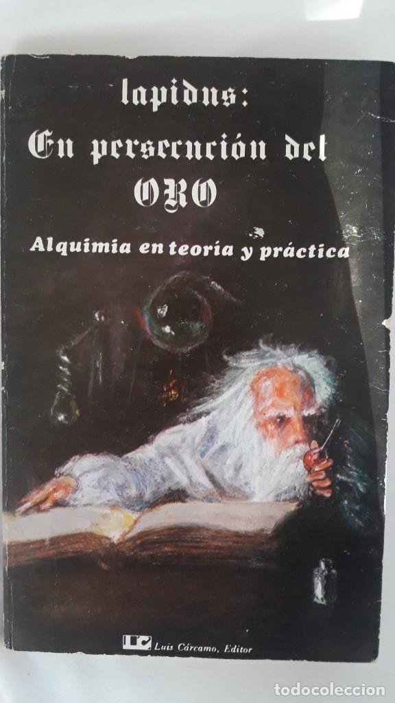 Libros de segunda mano: En persecuci&oacute;n del oro. Lapidus. - Foto 1