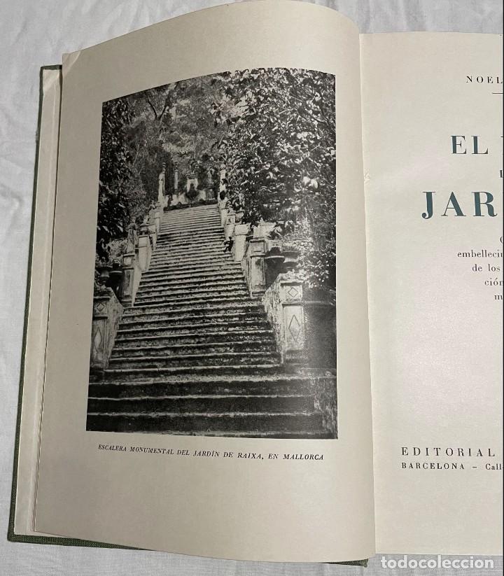 Libros de segunda mano: NOEL CLARASO . EL LIBRO DE LOS JARDINES . BARCELONA , GILLI , 1946 . - Foto 4