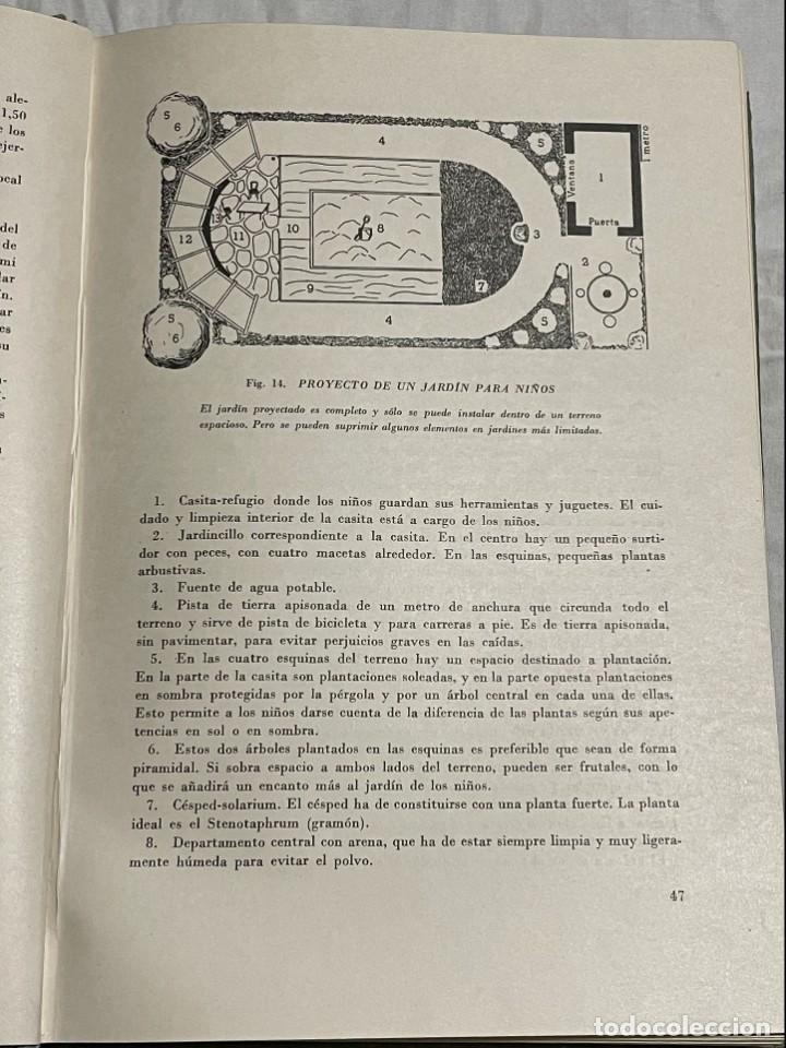 Libros de segunda mano: NOEL CLARASO . EL LIBRO DE LOS JARDINES . BARCELONA , GILLI , 1946 . - Foto 5