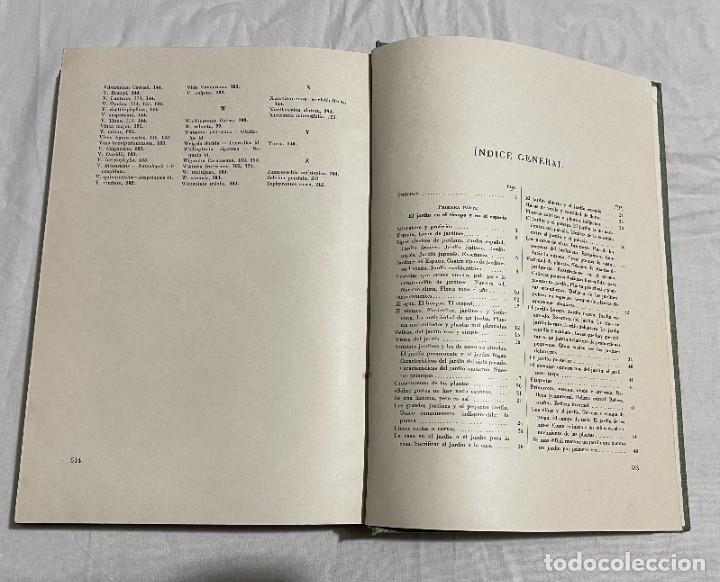 Libros de segunda mano: NOEL CLARASO . EL LIBRO DE LOS JARDINES . BARCELONA , GILLI , 1946 . - Foto 12