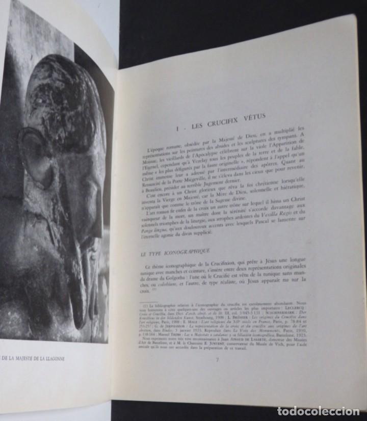 Libros de segunda mano: Marcel DURLIAT, Christs romans du Roussillon et de Cerdagne. - Foto 3