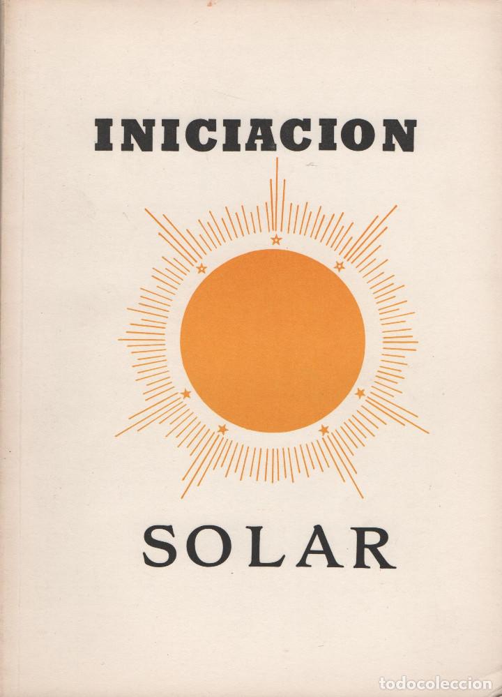 Libros de segunda mano: Iniciaci&oacute;n Solar. ADONAI. - Foto 1