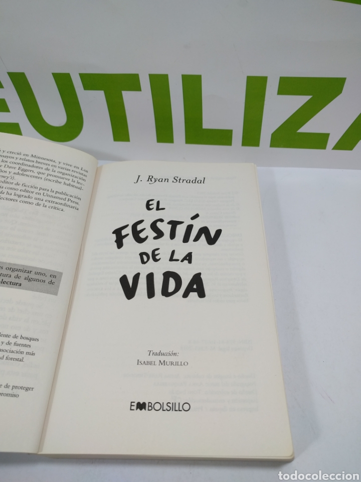 Libros de segunda mano: El fest&iacute;n de la vida. J Ryan Stradal. Embolsillo. - Foto 3