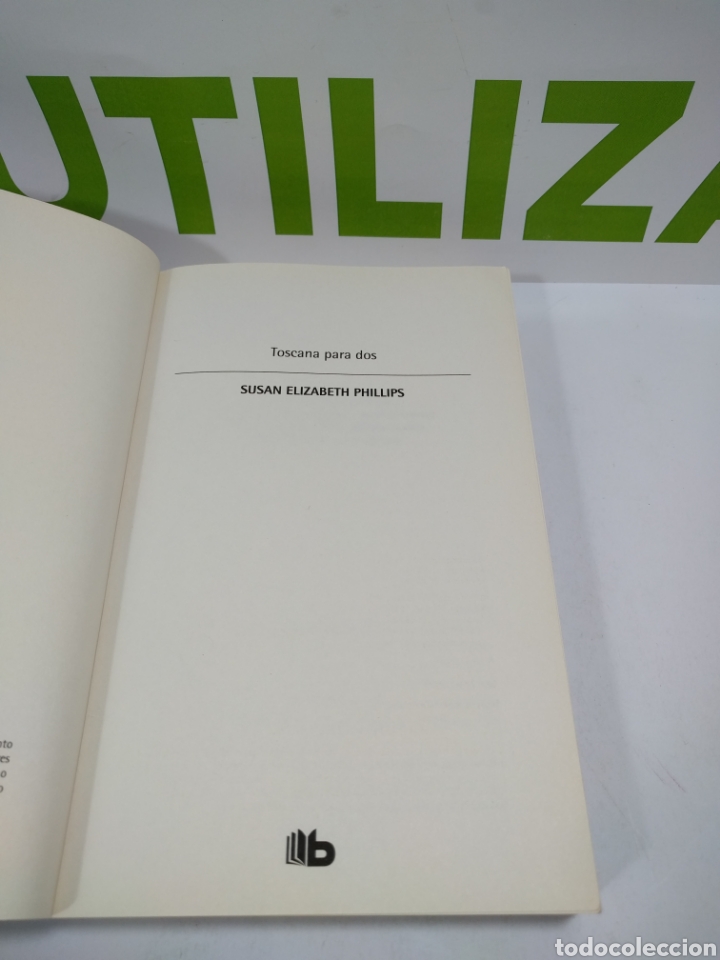 Libros de segunda mano: Susan Elizabeth. Phillips. Toscana para dos. Rom&aacute;ntica. - Foto 2