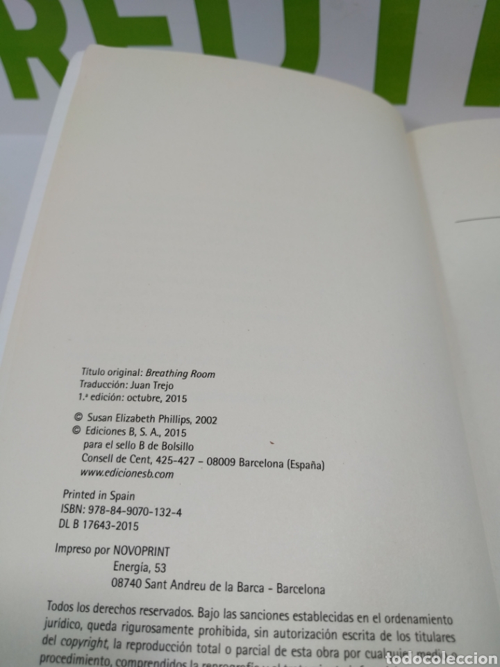 Libros de segunda mano: Susan Elizabeth. Phillips. Toscana para dos. Rom&aacute;ntica. - Foto 3