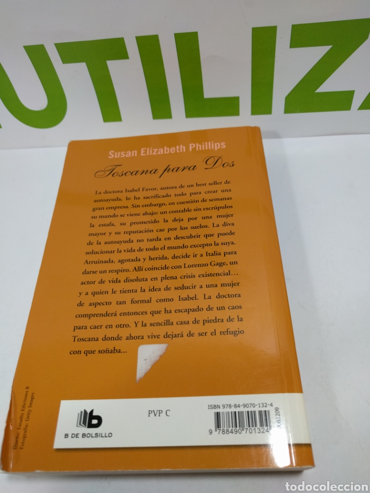 Libros de segunda mano: Susan Elizabeth. Phillips. Toscana para dos. Rom&aacute;ntica. - Foto 4