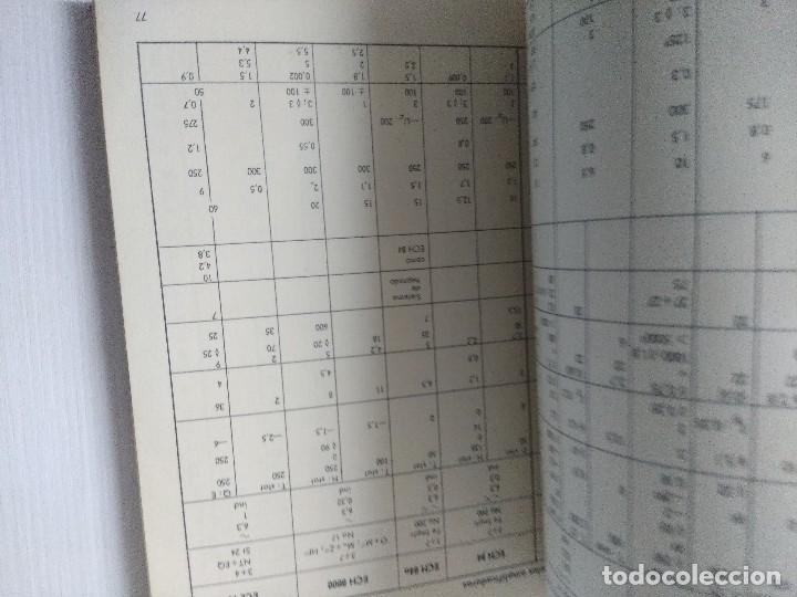 Libros de segunda mano: CARACTERISTICAS DE VALVULAS/MARCOMBO. - Foto 4