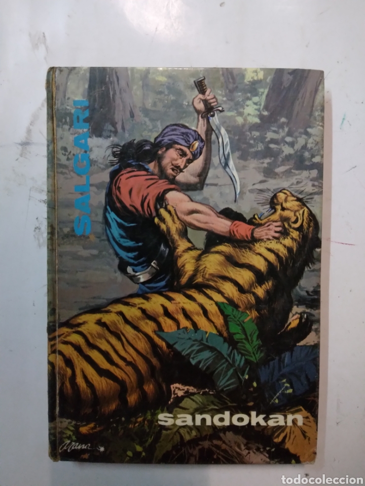 Libros de segunda mano: Salgari, Sandokan, Ed. GAHE - Foto 1