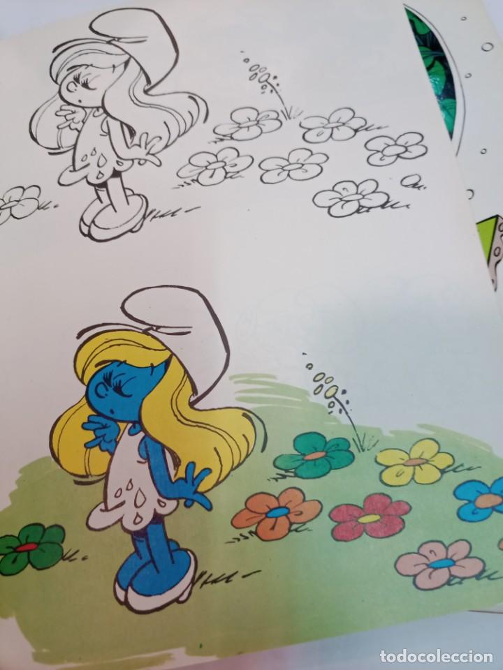 Libros de segunda mano: Album para colorear. Los pitufos 1,2,3 Y 4 SA6714 - Foto 3