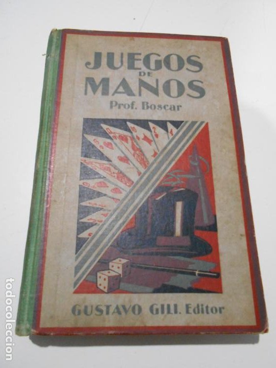Libros de segunda mano: JUEGOS D MANO PRF. BOSCAR GUSTAVO GILI EDITOR - Foto 1 - 303521493