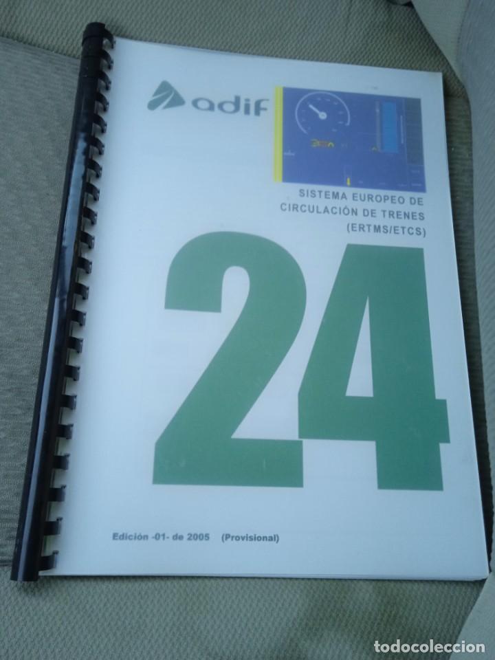 Libros de segunda mano: Manual 24 del RGC ADIF. Manual de ERTMS - Foto 1