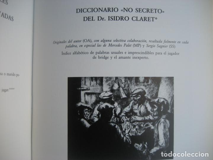 Libros de segunda mano: Mi Bridge. Isidro Claret. 1988. - Foto 4