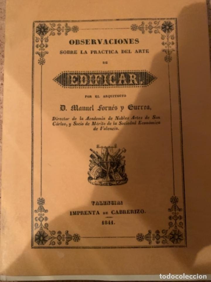 Libros de segunda mano: Observaciones sobre la pr&aacute;ctica del Arte de edificar (Bols 14) - Foto 1
