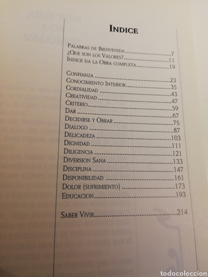 Libros de segunda mano: VALORES HUMANOS. SEGUNDO VOLUMEN (BERNAB&Eacute; TIERNO) - Foto 3