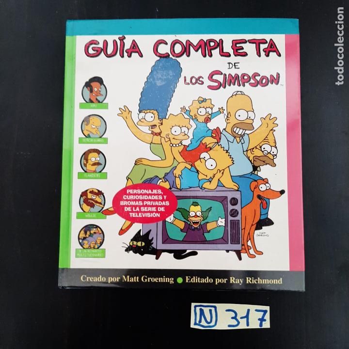 Libros de segunda mano: Gu&iacute;a completa de los simpson - Foto 1