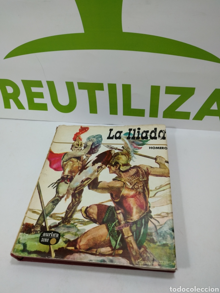 Libros de segunda mano: La Il&iacute;ada. Homero. Auriga serie. - Foto 1