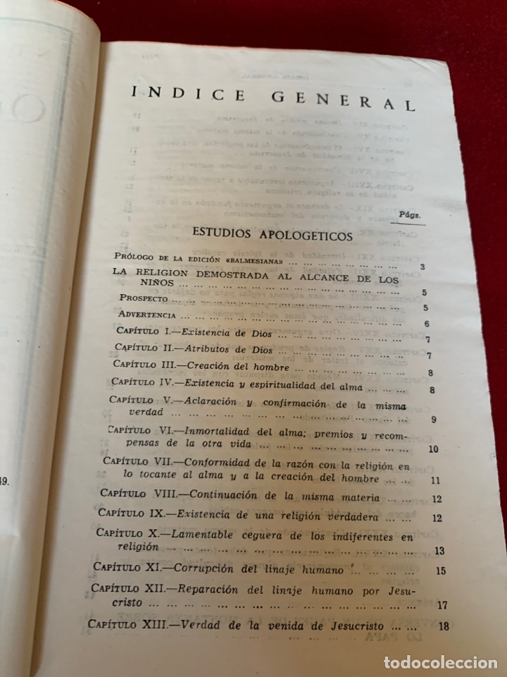 Libros de segunda mano: Obras completas Jaime Balmes. Tomo V. - Foto 6