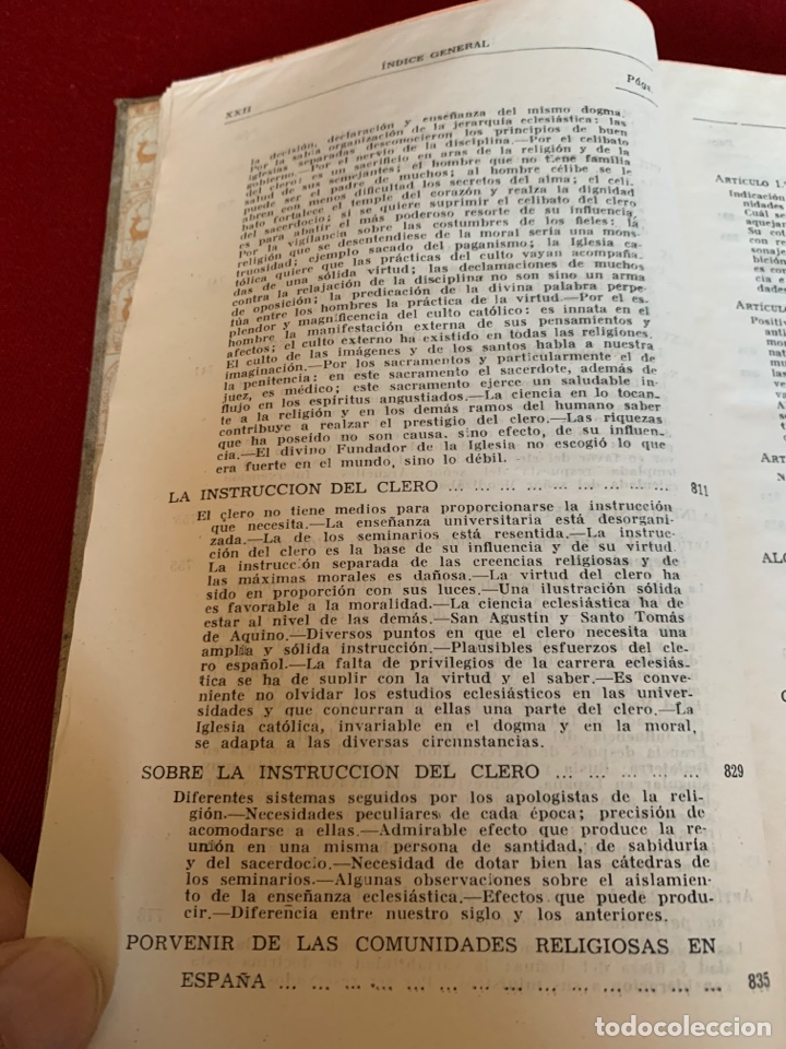 Libros de segunda mano: Obras completas Jaime Balmes. Tomo V. - Foto 19