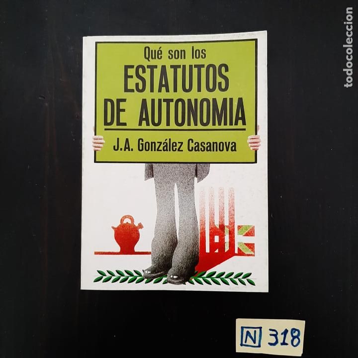 Libros de segunda mano: Que son los estatutos de autonom&iacute;a - Foto 1