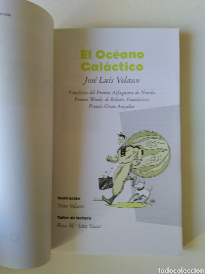 Libros de segunda mano: EL OCEANO GALACTICO/JOS&Eacute; LUIS VELASCO - Foto 2