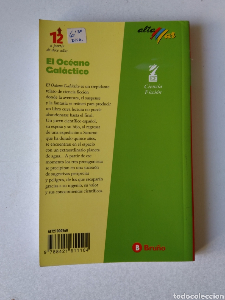 Libros de segunda mano: EL OCEANO GALACTICO/JOS&Eacute; LUIS VELASCO - Foto 3
